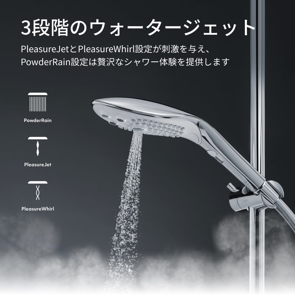 Womanizer Wave クロームの水流設定